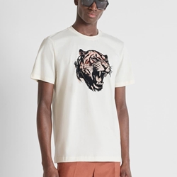 Camiseta ANTONY MORATO MMKS02651 FA100144 1021 manteca - Imagen 2