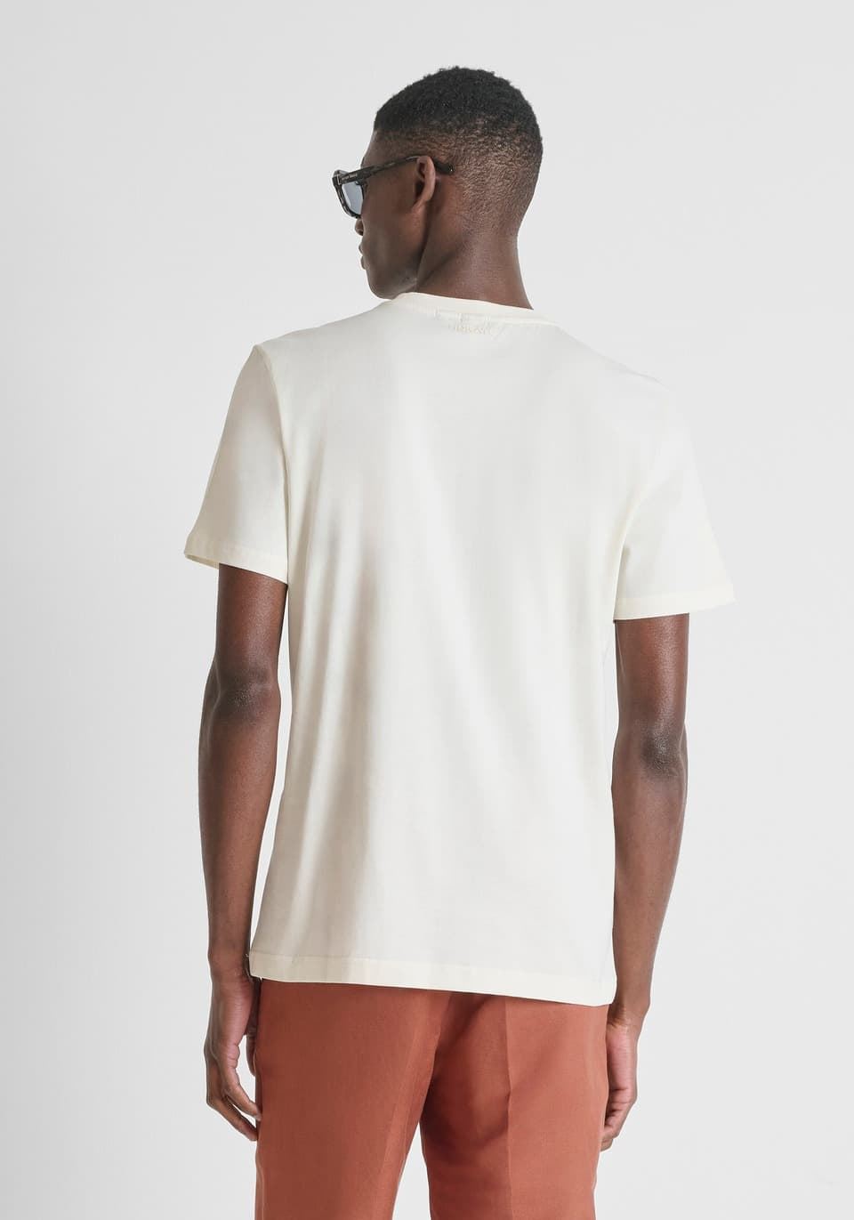 Camiseta ANTONY MORATO MMKS02651 FA100144 1021 manteca - Imagen 3
