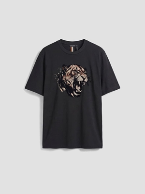 Camiseta ANTONY MORATO MMKS02651 FA100144 9000 negro - Imagen 1