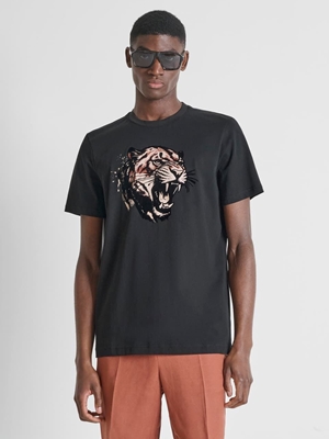 Camiseta ANTONY MORATO MMKS02651 FA100144 9000 negro - Imagen 2