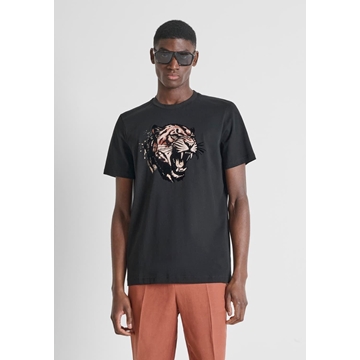 Camiseta ANTONY MORATO MMKS02651 FA100144 9000 negro - Imagen 2