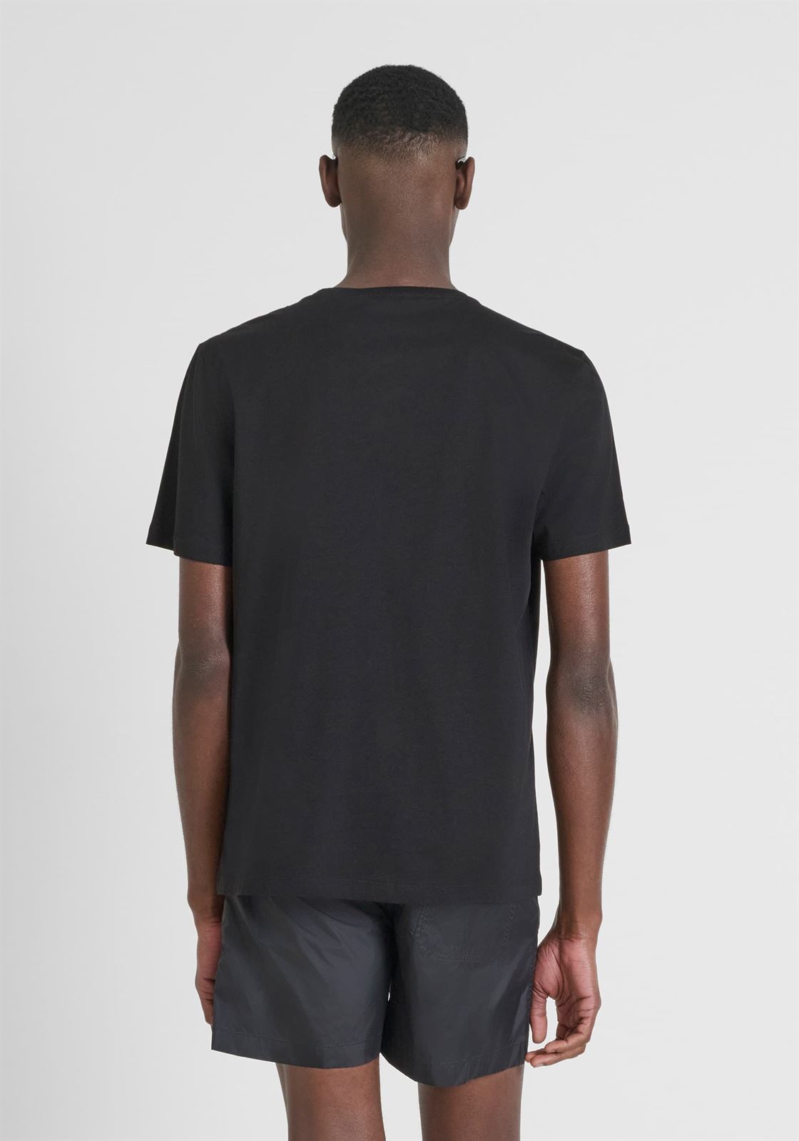 Camiseta Antony Morato Negra MMKS02531 FA100252 9000 - Imagen 2