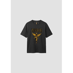 Camiseta Antony Morato Nirvana Black MMKS02717 FA1000240 9000 - Imagen 1