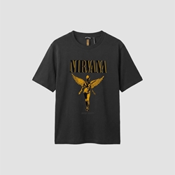 Camiseta Antony Morato Nirvana Black MMKS02717 FA1000240 9000 - Imagen 1