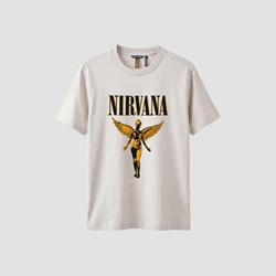 Camiseta Antony Morato Nirvana Chalk MMKS02717 FA100240 1018 - Imagen 1