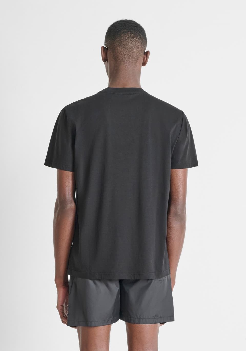 Camiseta Antony Morato Regular Beachwear Black MMKS02685 FA100252 9000 - Imagen 3