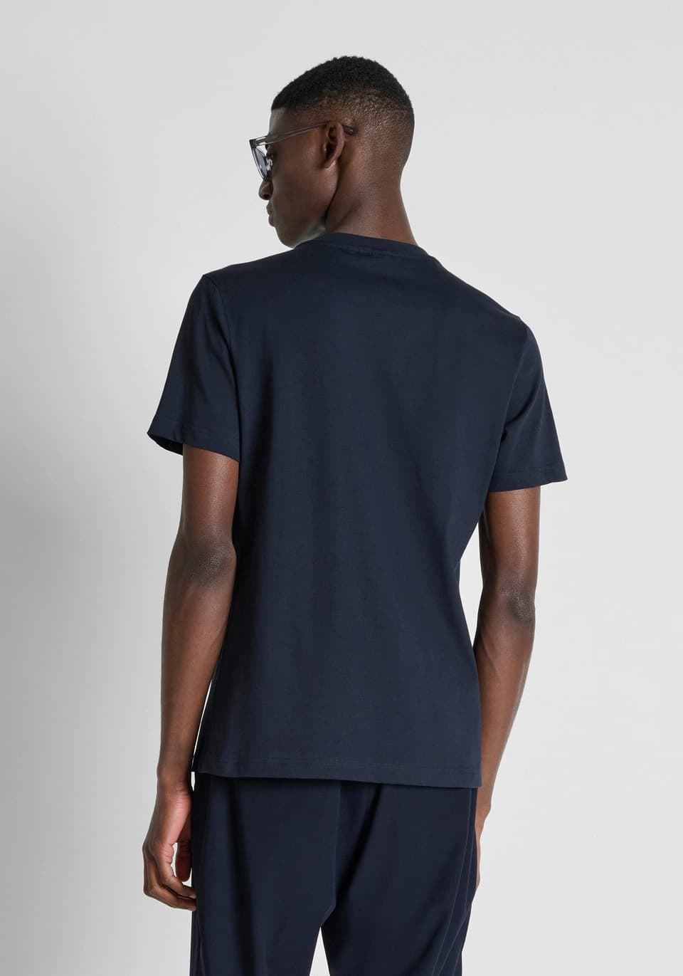 Camiseta Antony Morato Regular Fit Azul Marina MMKS02711 FA100240 7139 - Imagen 3