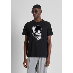 Camiseta Antony Morato Regular Fit Black MMKS02615 FA10002400 9000 - Imagen 1