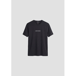 Camiseta Antony Morato Regular Fit Black MMKS02696 FA100240 9000 - Imagen 1
