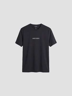 Camiseta Antony Morato Regular Fit Black MMKS02696 FA100240 9000 - Imagen 1