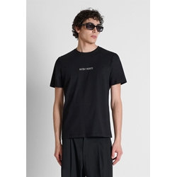 Camiseta Antony Morato Regular Fit Black MMKS02696 FA100240 9000 - Imagen 2