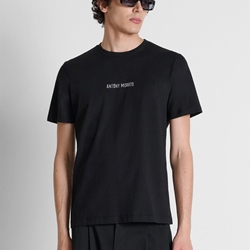 Camiseta Antony Morato Regular Fit Black MMKS02696 FA100240 9000 - Imagen 2