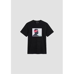 Camiseta Antony Morato Regular Fit Black MMKS02714 FA100240 9000 - Imagen 1