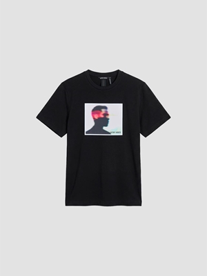 Camiseta Antony Morato Regular Fit Black MMKS02714 FA100240 9000 - Imagen 1