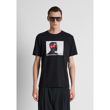 Camiseta Antony Morato Regular Fit Black MMKS02714 FA100240 9000 - Imagen 2