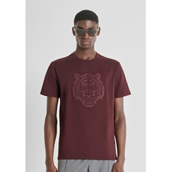Camiseta Antony Morato Regular Fit Cereza Oscura MMKS02552 FA100258 5105 - Imagen 1