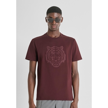 Camiseta Antony Morato Regular Fit Cereza Oscura MMKS02552 FA100258 5105 - Imagen 1