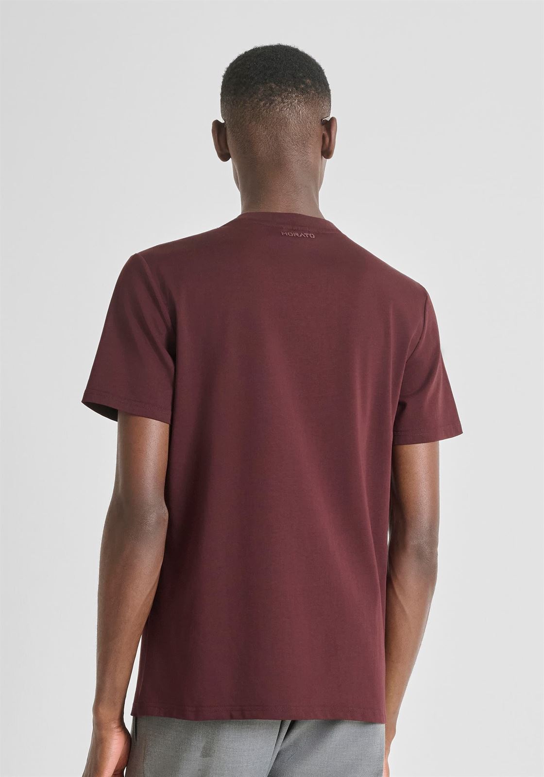 Camiseta Antony Morato Regular Fit Cereza Oscura MMKS02552 FA100258 5105 - Imagen 2