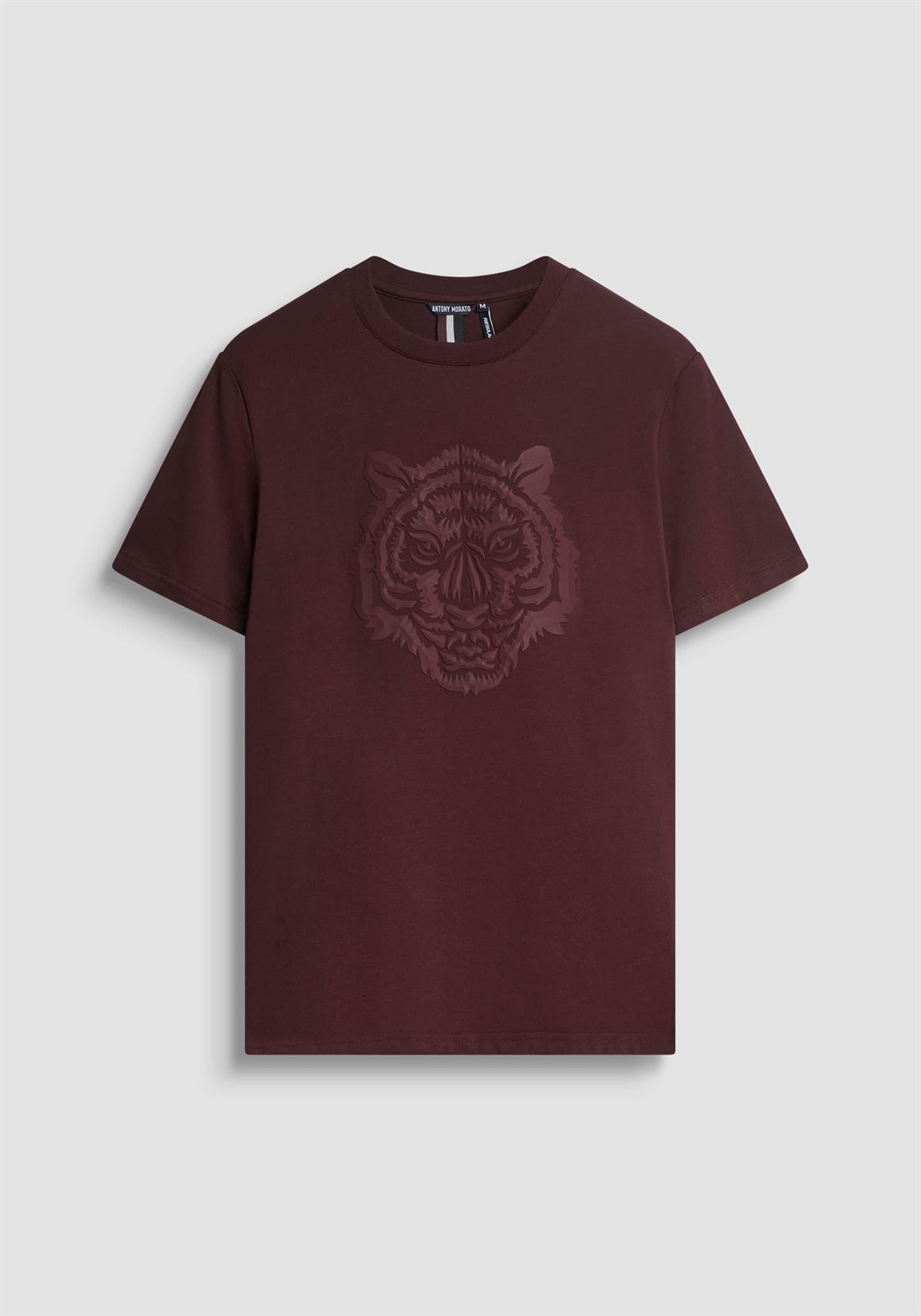 Camiseta Antony Morato Regular Fit Cereza Oscura MMKS02552 FA100258 5105 - Imagen 4