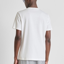 Camiseta Antony Morato Regular Fit Crema MMKS02619 FA100144 1011 - Imagen 2