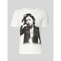 Camiseta Antony Morato Regular Fit Crema MMKS02698 FA100240 1011 - Imagen 1