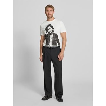 Camiseta Antony Morato Regular Fit Crema MMKS02698 FA100240 1011 - Imagen 2