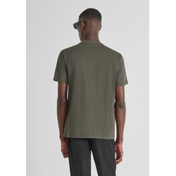 Camiseta Antony Morato Regular fit Dark Army MMKS02561 FA100240 4089 - Imagen 2