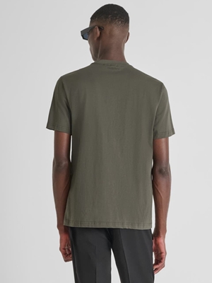 Camiseta Antony Morato Regular fit Dark Army MMKS02561 FA100240 4089 - Imagen 2