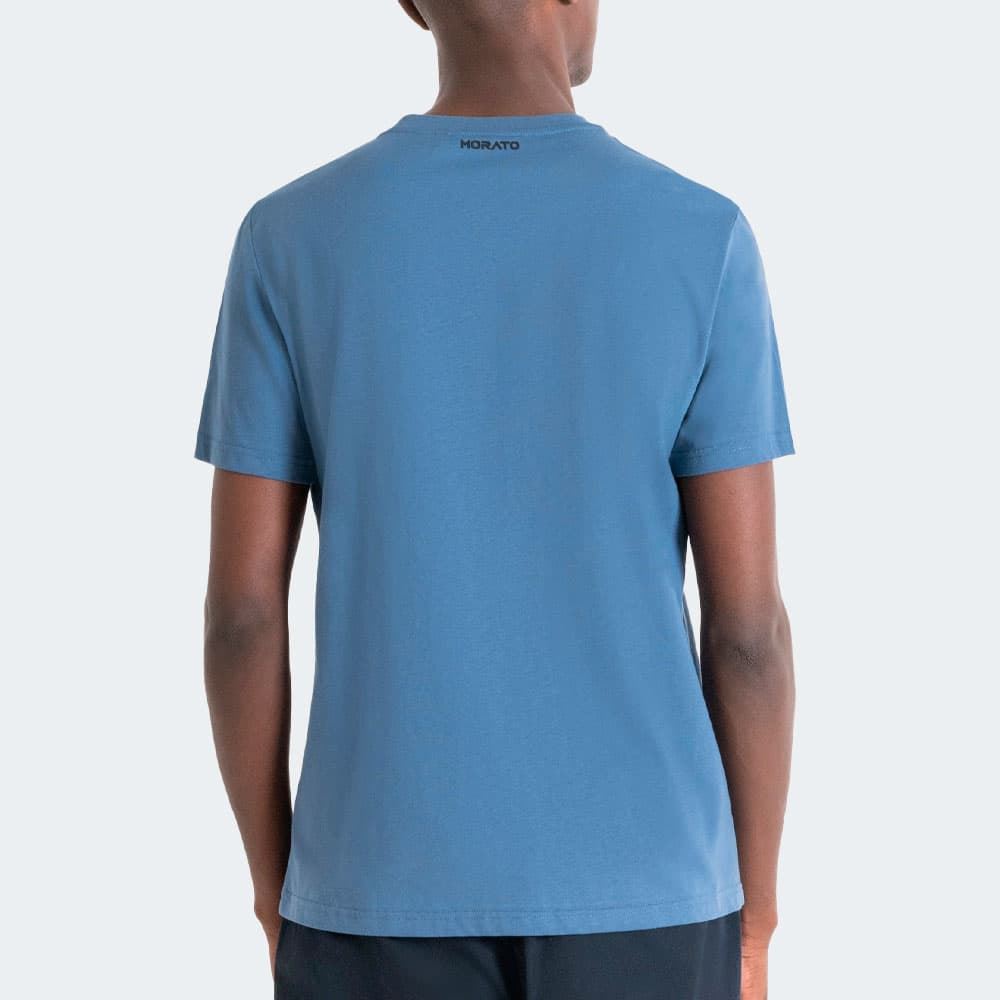 Camiseta Antony Morato Regular Fit MMKS02442 FA100240 7129 (Color Avio) - Imagen 2