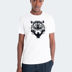 Camiseta Antony Morato Regular Fit MMKS02442 FA100240 7129 (Crema) - Imagen 1