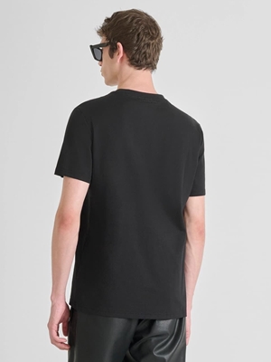 Camiseta Antony Morato Regular Fit Negro MMKS02554 FA100240 9000 - Imagen 2