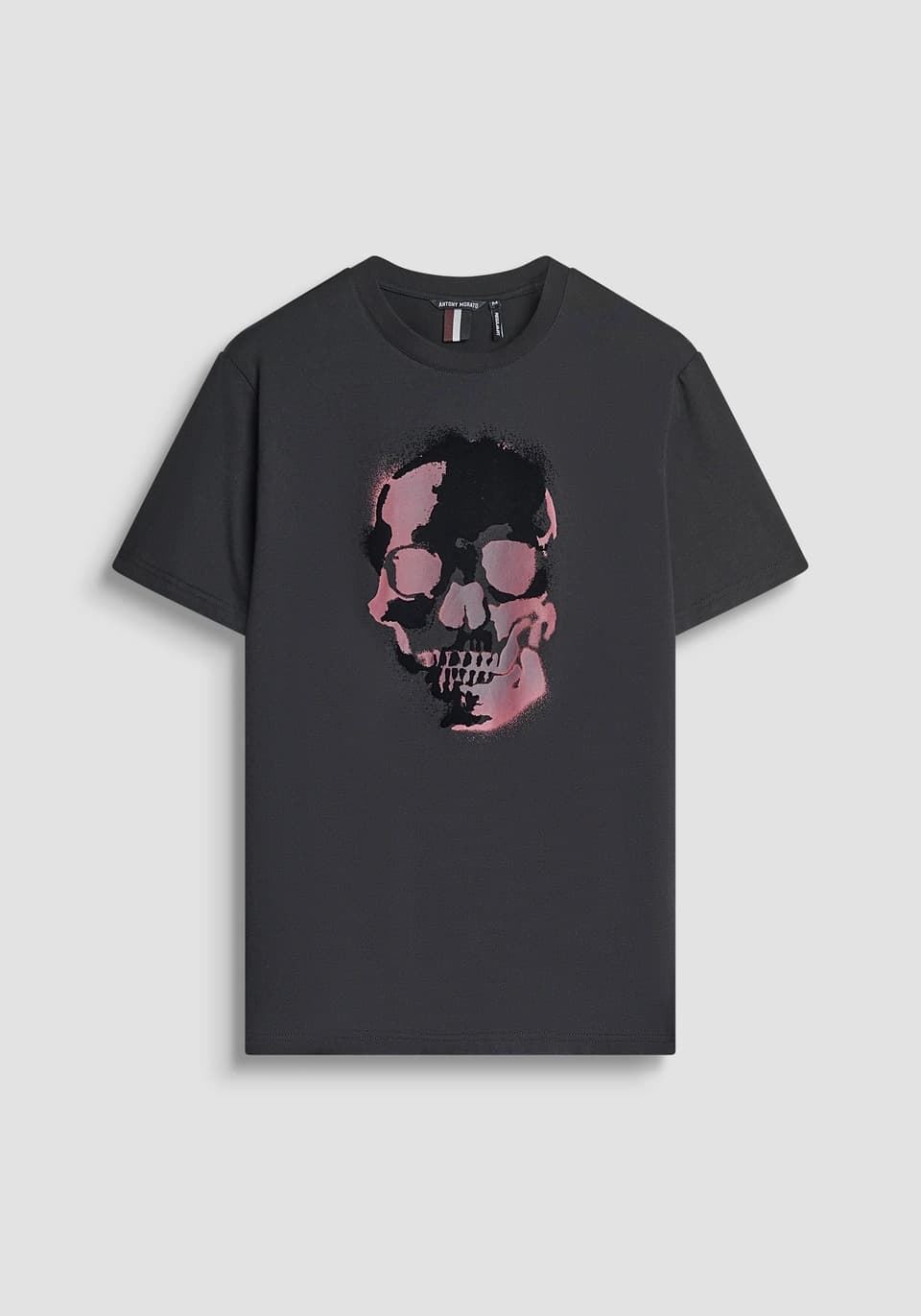Camiseta Antony Morato Regular Fit Negro MMKS02554 FA100240 9000 - Imagen 4