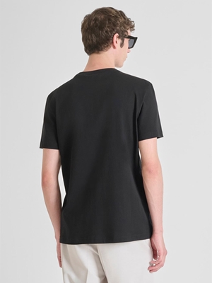 Camiseta Antony Morato Regular Fit Negro MMKS02557 FA100240 9000 - Imagen 2