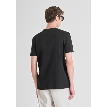 Camiseta Antony Morato Regular Fit Negro MMKS02557 FA100240 9000 - Imagen 2