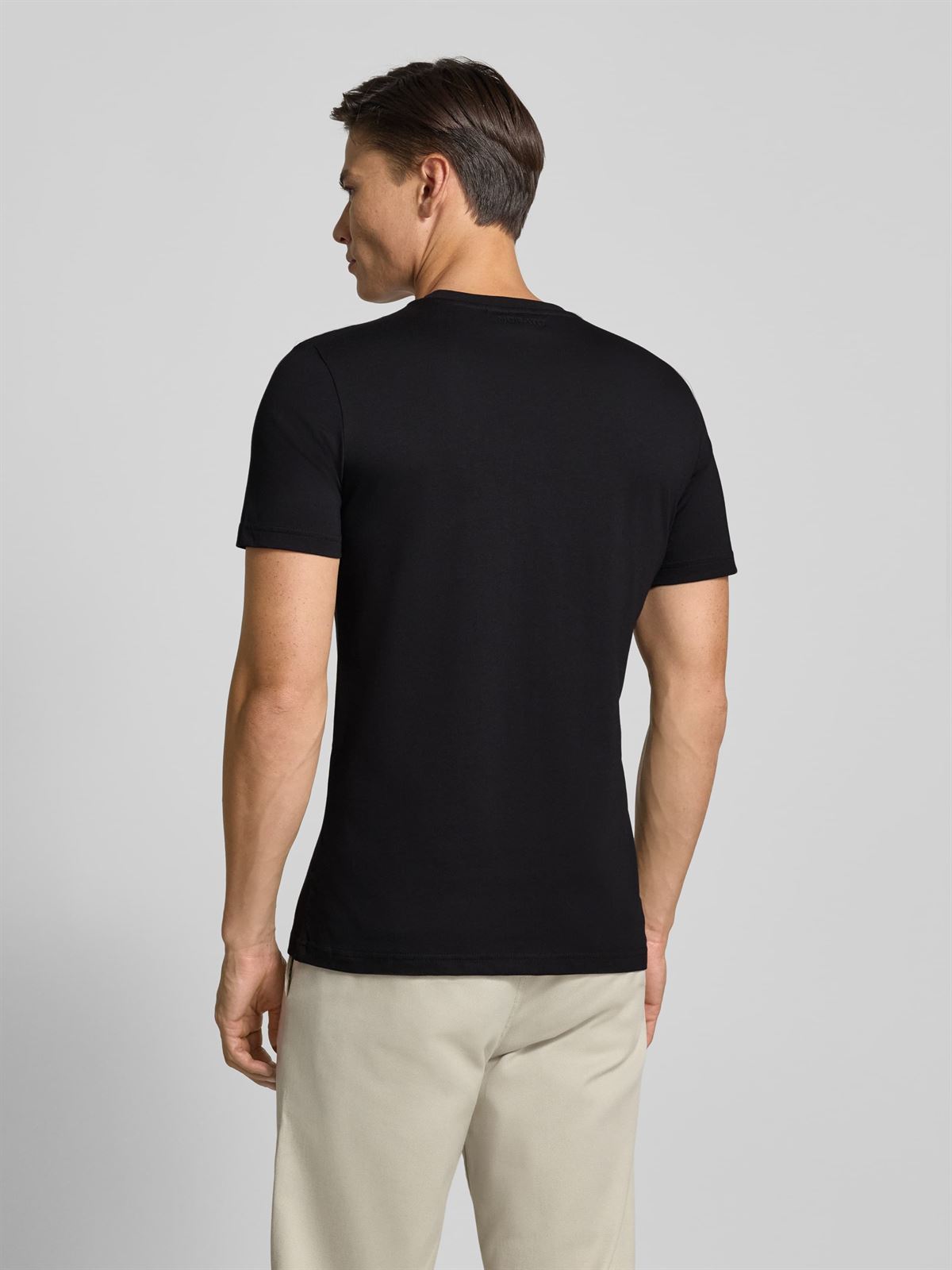 Camiseta Antony Morato Regular Fit Negro MMKS02582 FA100240 9000 - Imagen 5