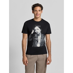 Camiseta Antony Morato Regular Fit Negro MMKS0298 FA100240 9000 - Imagen 2