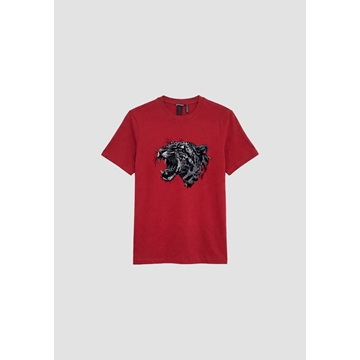 Camiseta Antony Morato Regular Fit Vino Tinto MMKS02692 FA100240 5109 - Imagen 2