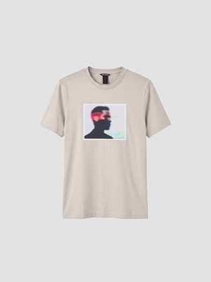 Camiseta Antony Morato Regular Fit Yeso MMKS02714 FA100240 1018 - Imagen 2