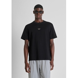 Camiseta Antony Morato Relaxed Fit Black MMKS02612 FA100258 9000 - Imagen 2