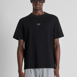 Camiseta Antony Morato Relaxed Fit Black MMKS02612 FA100258 9000 - Imagen 2