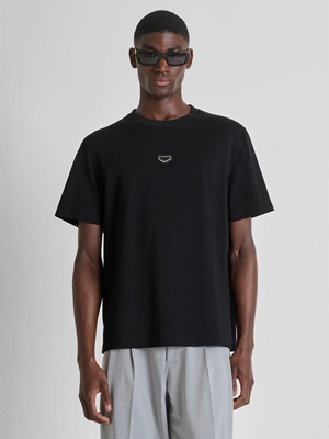 Camiseta Antony Morato Relaxed Fit Black MMKS02612 FA100258 9000 - Imagen 2