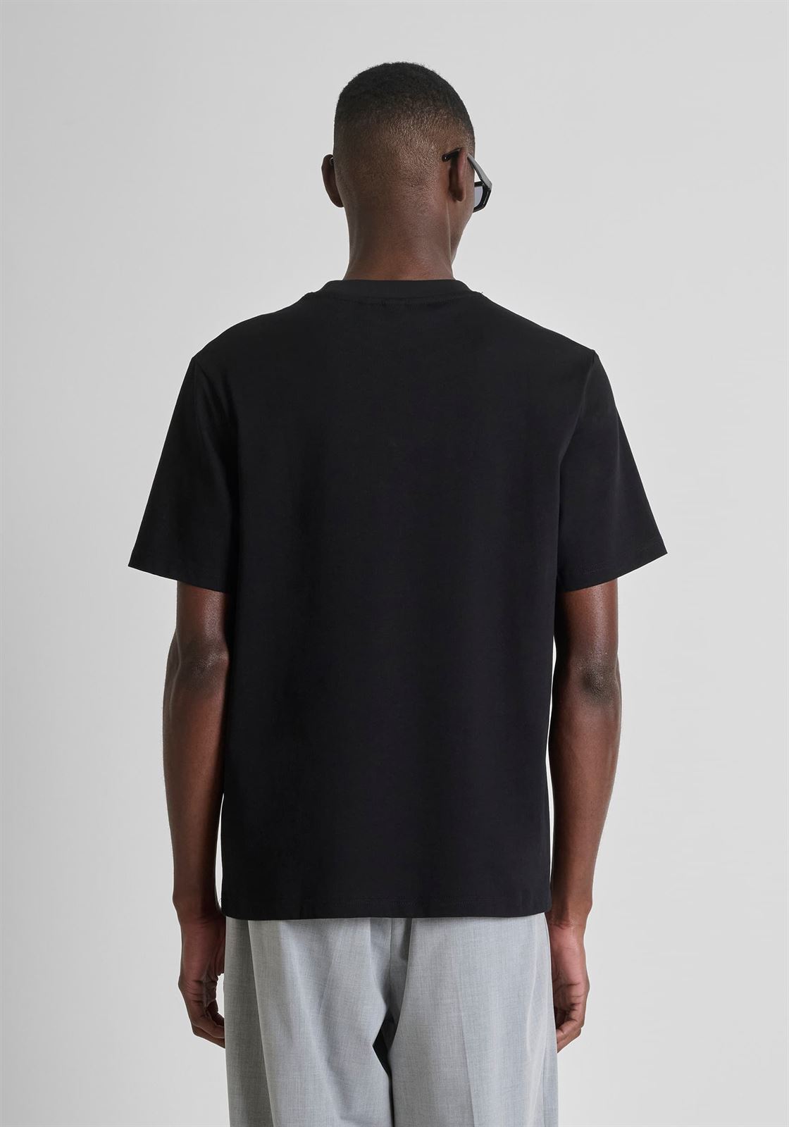 Camiseta Antony Morato Relaxed Fit Black MMKS02612 FA100258 9000 - Imagen 3