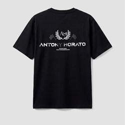 Camiseta Antony Morato Relaxed Fit Black MMKS02614 FA100240 9000 - Imagen 1