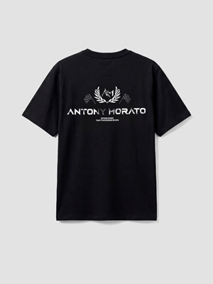 Camiseta Antony Morato Relaxed Fit Black MMKS02614 FA100240 9000 - Imagen 1