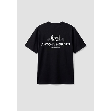 Camiseta Antony Morato Relaxed Fit Black MMKS02614 FA100240 9000 - Imagen 1