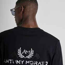 Camiseta Antony Morato Relaxed Fit Black MMKS02614 FA100240 9000 - Imagen 2