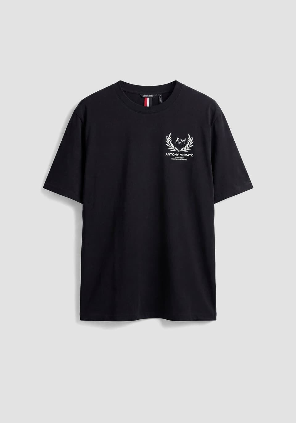 Camiseta Antony Morato Relaxed Fit Black MMKS02614 FA100240 9000 - Imagen 6