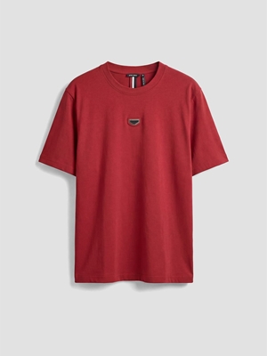 Camiseta Antony Morato Relaxed Fit Cereza MMKS02612 FA100258 5107 - Imagen 1