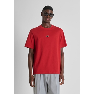 Camiseta Antony Morato Relaxed Fit Cereza MMKS02612 FA100258 5107 - Imagen 2