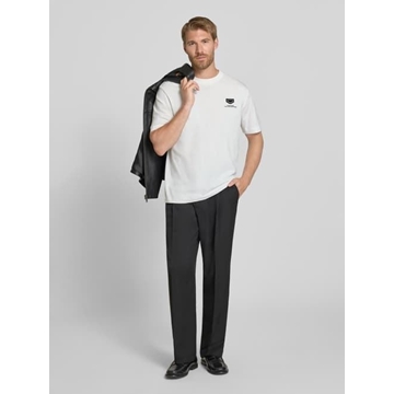 Camiseta Antony Morato Relaxed Fit Crema MMKS02690 FA100258 1011 - Imagen 1